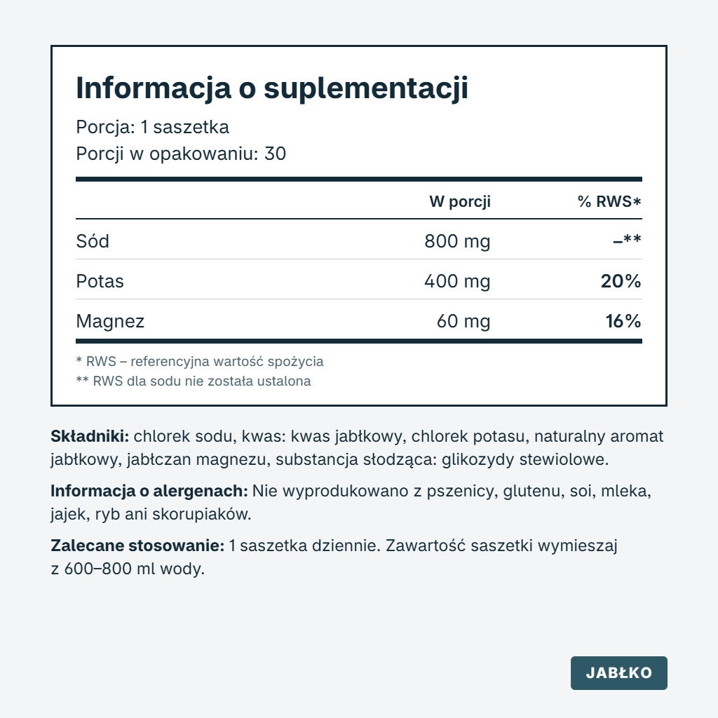 SALTE Apple | 30 saszetek